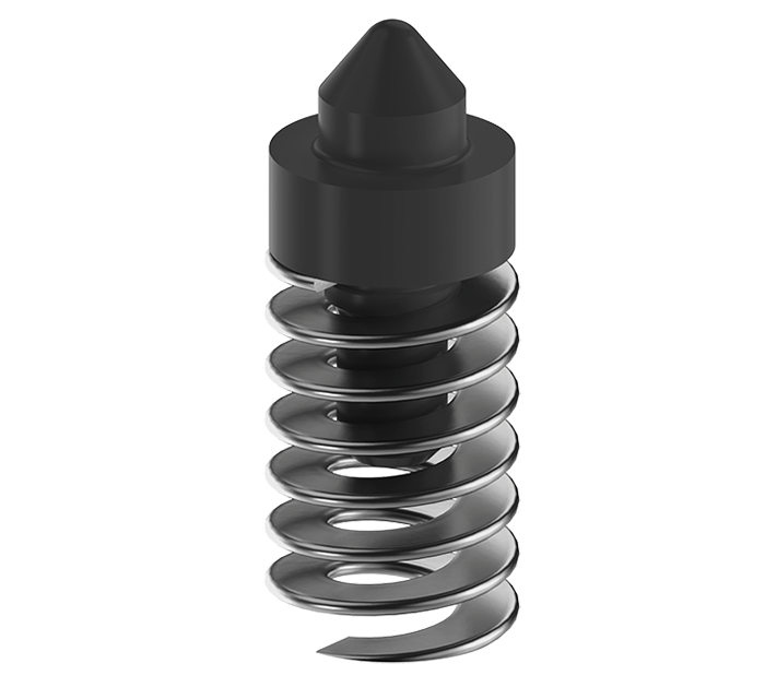 MTG SYSTEMS / KINGMET - Hot Slag Retainer in isometric view