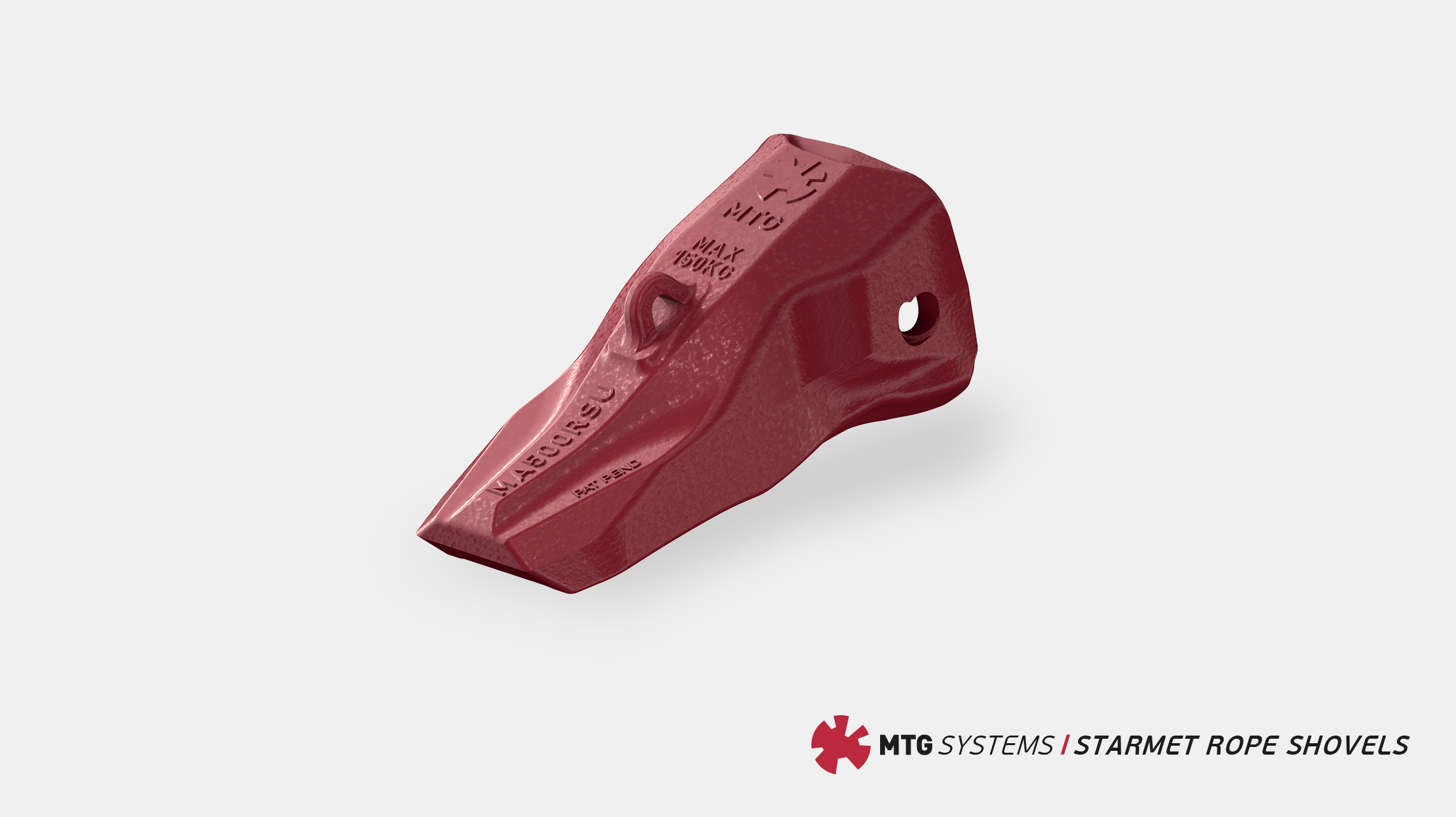 Neuer STARMET ROPE SHOVELS RSU Zahn 