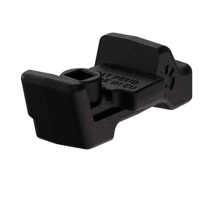 MTG SYSTEMS / PROMET - Mechanical block for PROMET lip shrouds in isometric view