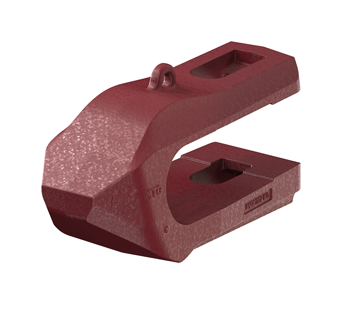 MTG PLUS - Lip shroud for Wide Radius dipper designs in isometric view