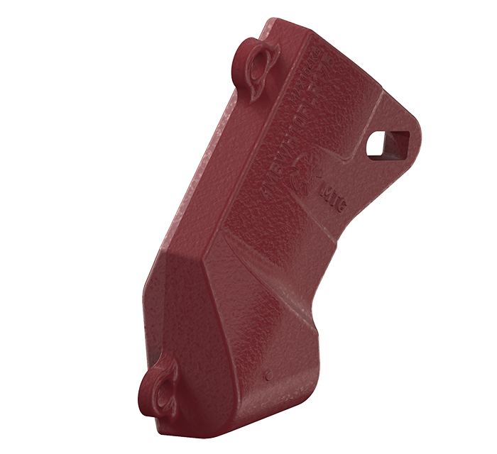 MTG PLUS - Lower wing shroud for HR dipper designs in isometric view