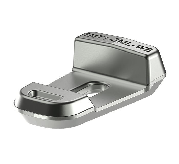 MTG SYSTEMS / TWINMET - Weld-on base in isometric view