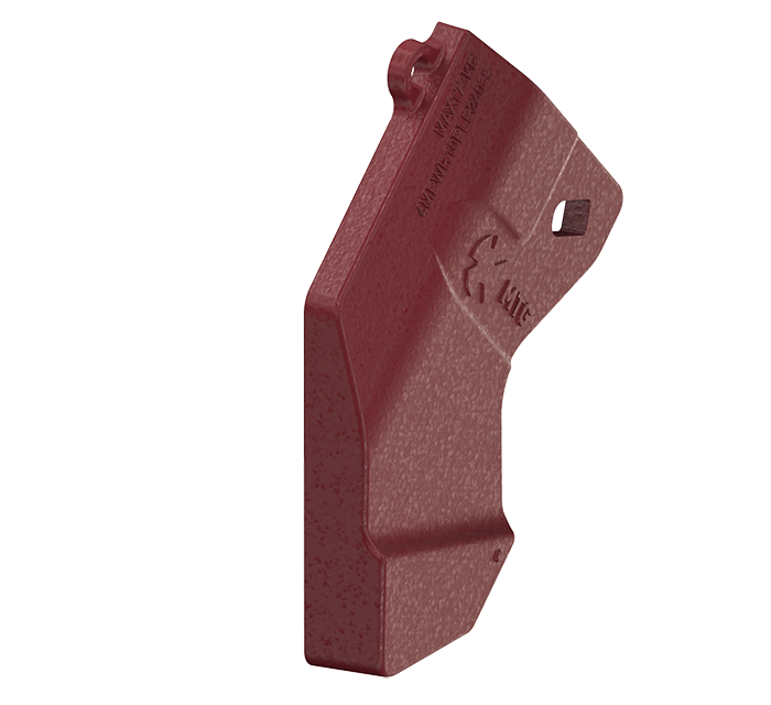 MTG PLUS - Lower wing shroud for HR dipper designs in isometric view