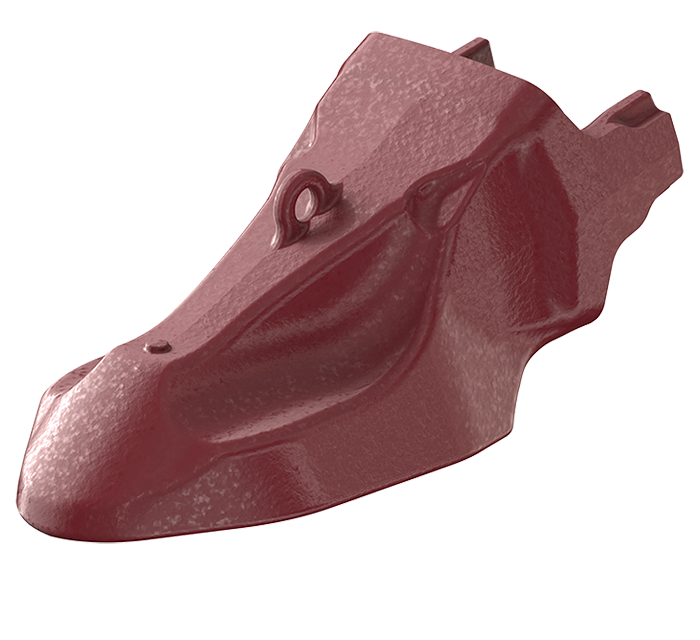 MTG SYSTEMS / KINGMET - AX tooth in isometric view