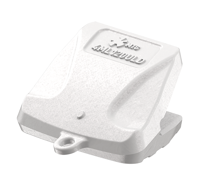 MTG PLUS - ULD Left Delta Weld-on Lip Shroud in isometric view