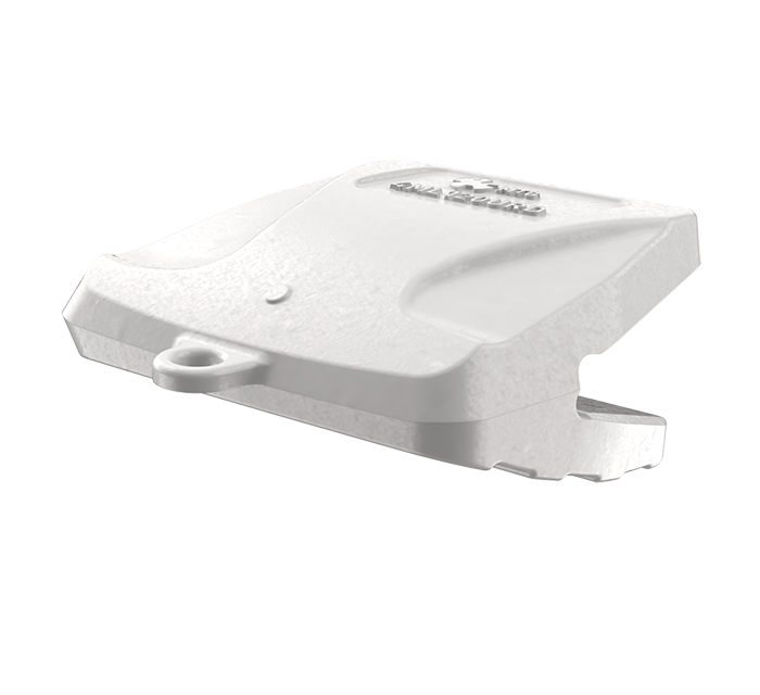 MTG PLUS - URD Right Delta Weld-on Lip Shroud in isometric view