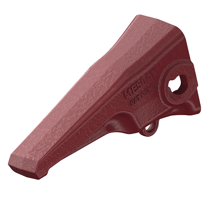 MTG SYSTEMS / RIPMET - Tooth design AX (Abrasion X) in isometric view