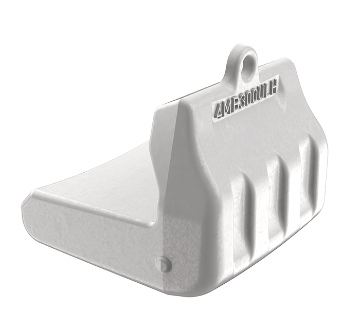 MTG PLUS - Weld-on Heel Shroud ULH in isometric view