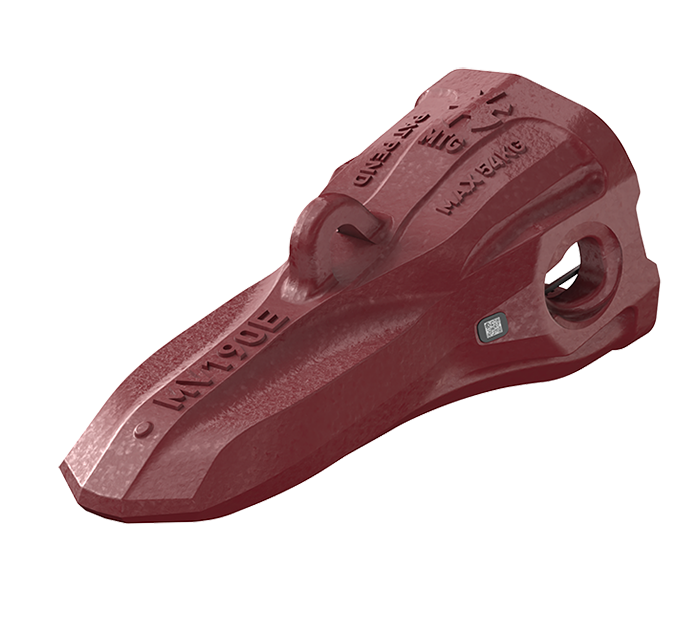 MTG SYSTEMS / VEEMET - Tooth Design E in isometric view