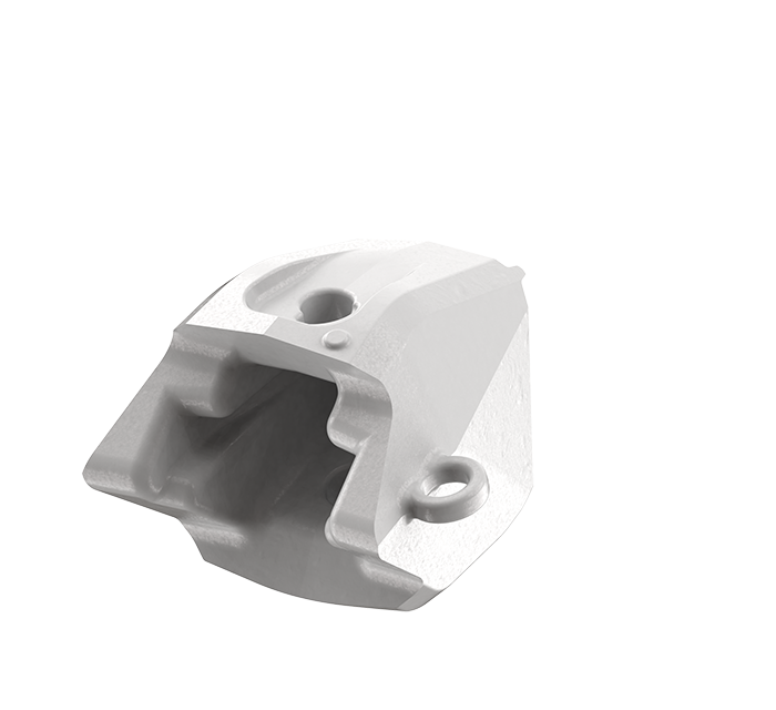 MTG SYSTEMS / DMET - Right Weld On nose WNR isometric