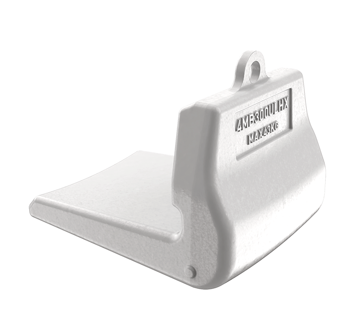 MTG PLUS - Heavy-duty Weld-on Heel Shroud ULHX in isometric view