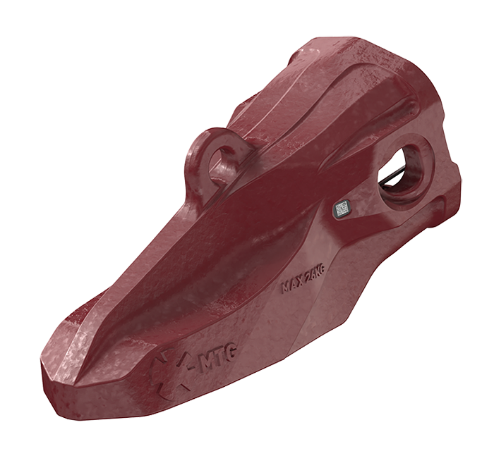 MTG SYSTEMS / VEEMET - Tooth Design A in isometric view