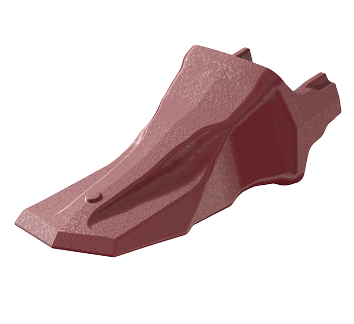 MTG SYSTEMS / KINGMET - L tooth in isometric view