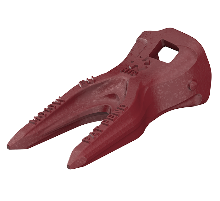 MTG SYSTEMS / COMET - Double Vector Tooth W in isometric view