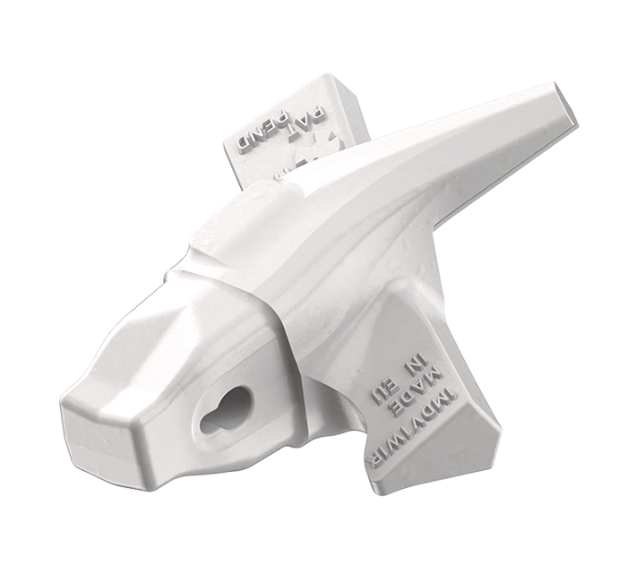 MTG SYSTEMS / VEEMET CSD - Right weld-on adapter WIR in isometric view