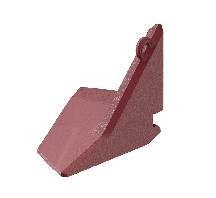 MTG PLUS LHD - Right corner shroud in isometric view