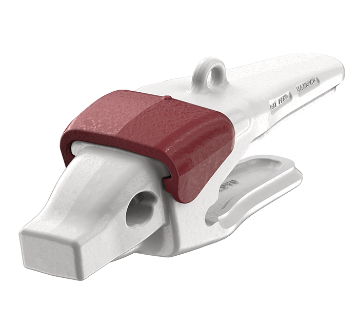 MTG SYSTEMS / STARMET - Left adapter with wear cap WC/M in isometric view