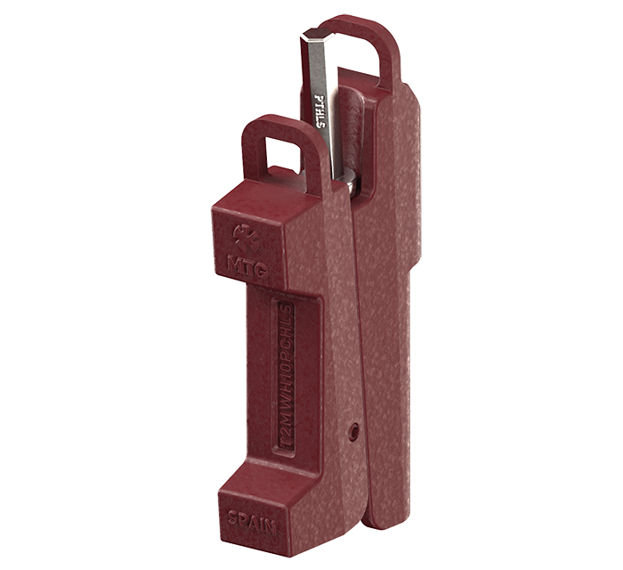 MTG PLUS - Locking kit for HR lip shrouds in isometric view