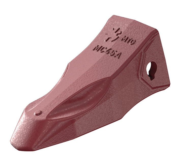 MTG PLUS - Side Pin Hammerless Tooth A in isometric view