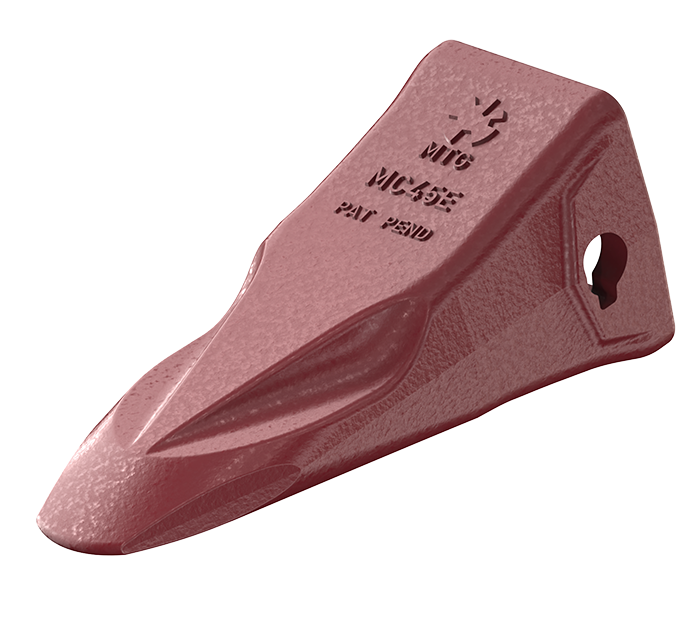 MTG PLUS - Side Pin Hammerless Tooth E1 in isometric view