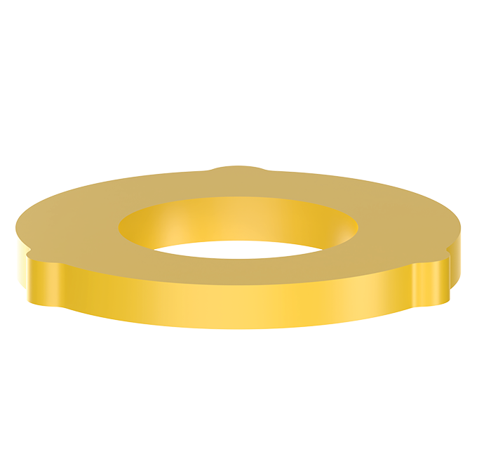 MTG PLUS - Side Pin Hammerless Retainer in isometric view