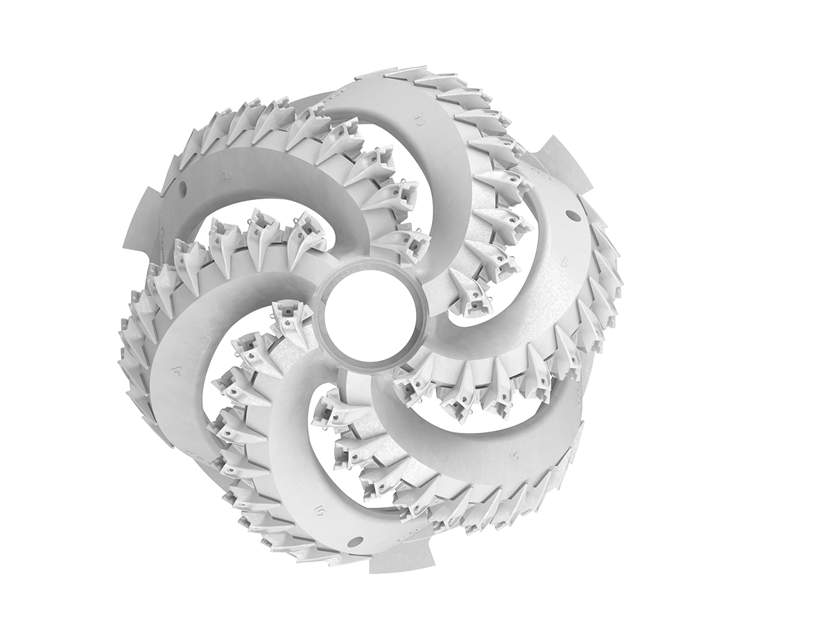 MTG CUTTERHEADS with MTG SYSTEMS / DMET Wing adapters image