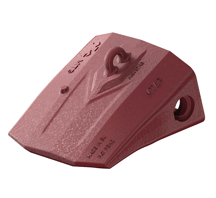 MTG SYSTEMS / TWINMET - P tooth design in isometric view
