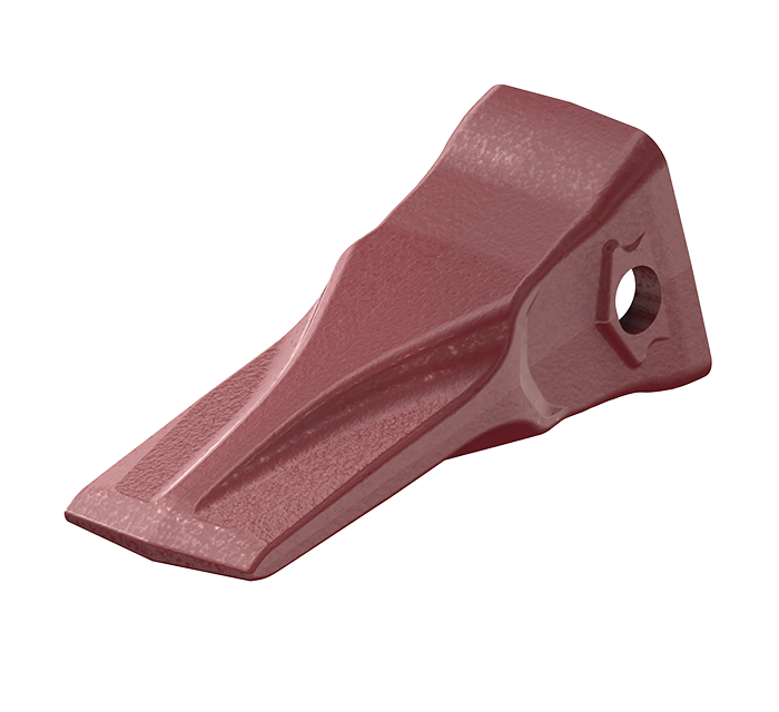 MTG PLUS - Side Pin Hammerless Tooth U in isometric view