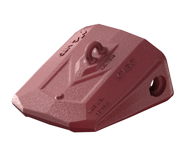 MTG SYSTEMS / TWINMET - EXT tooth design in isometric view