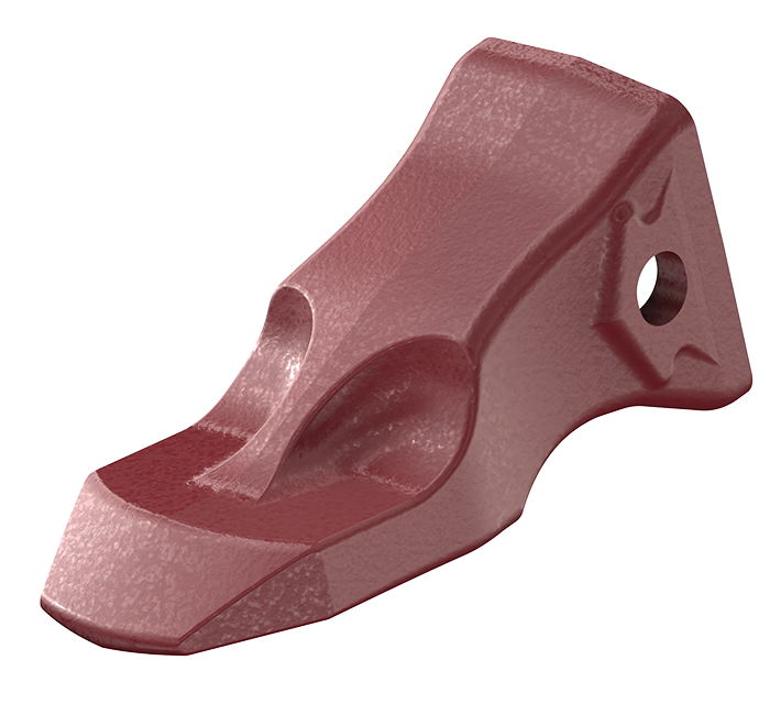 MTG PLUS - CATERPILLAR* Side Pin Tooth H in isometric view