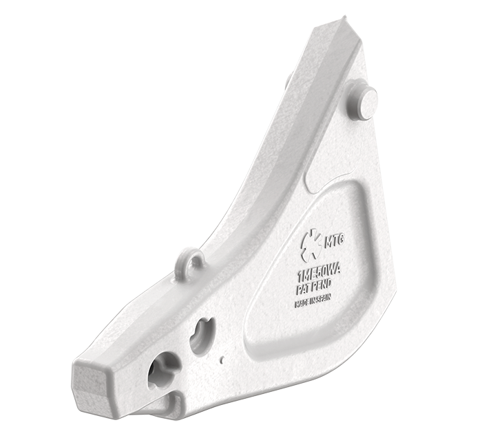 MTG SYSTEMS / RIPMET - Weld-on adapter in isometric view