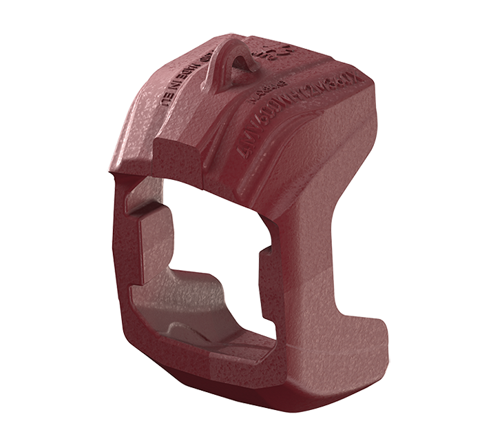 MTG SYSTEMS / VEEMET ROPE SHOVELS - Wear Cap 360 in isometric view