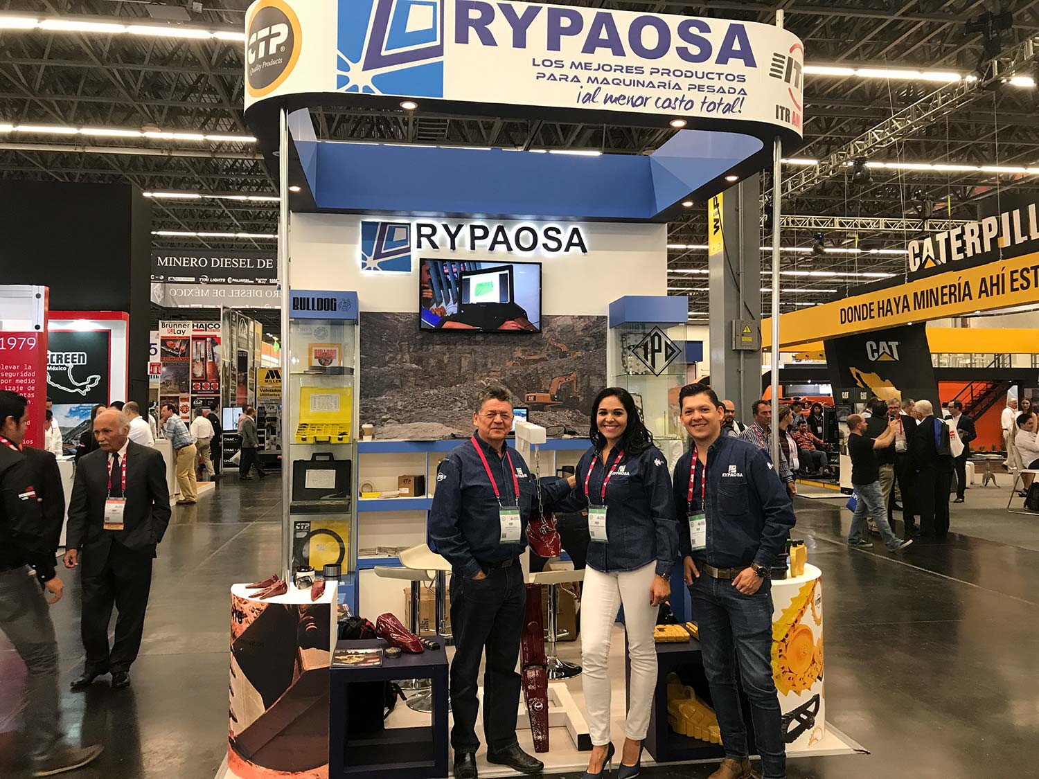Rypaosa and MTG attend the XXXII International Mining Convention in Guadalajara image