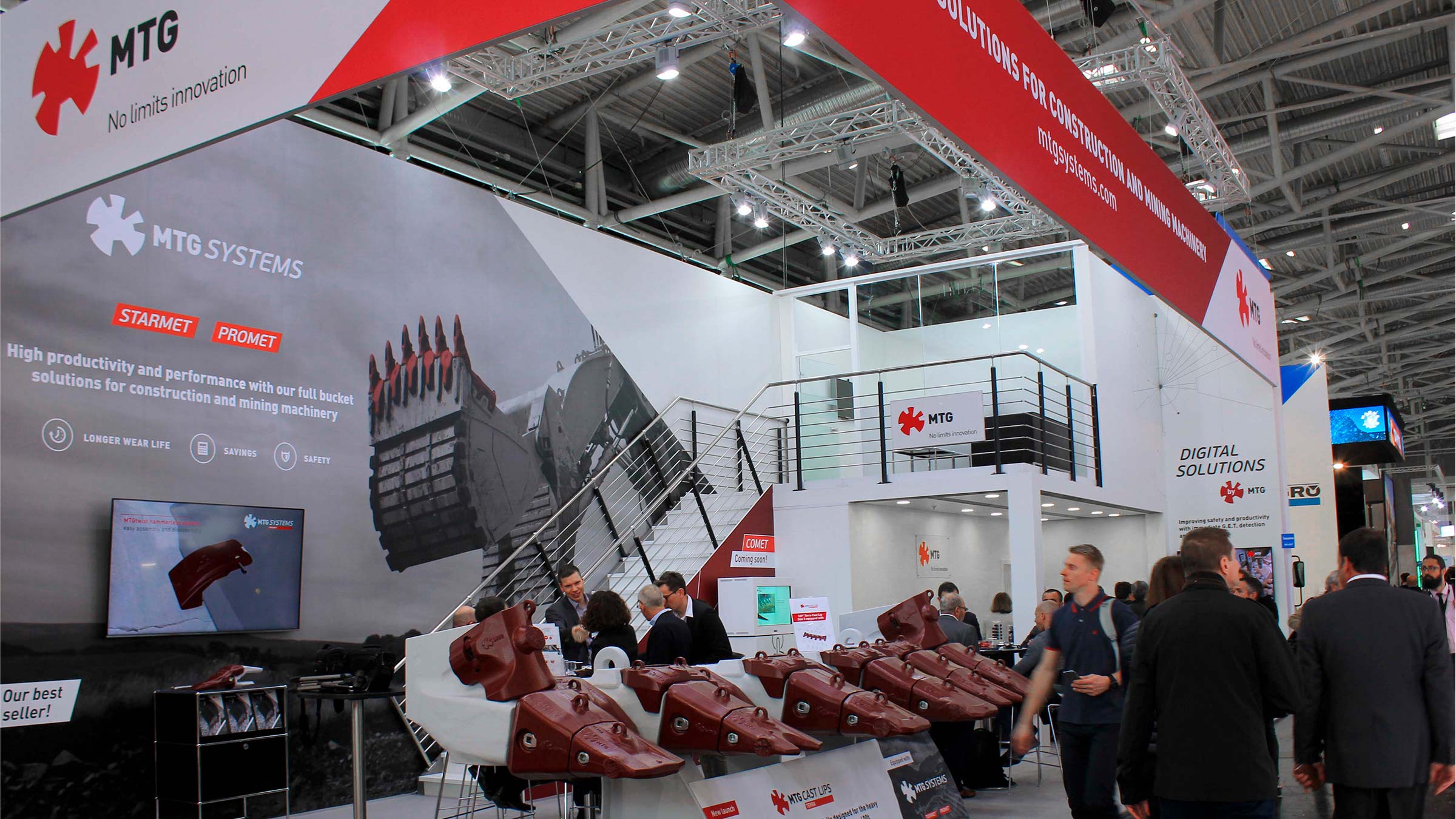 MTG presents its latest products and services at Bauma 2019. Come and see us! image