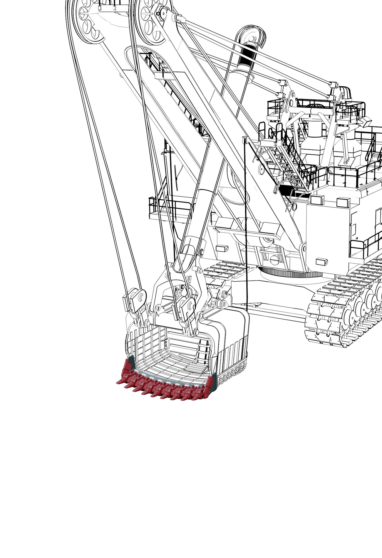 Rope hotsell and shovel